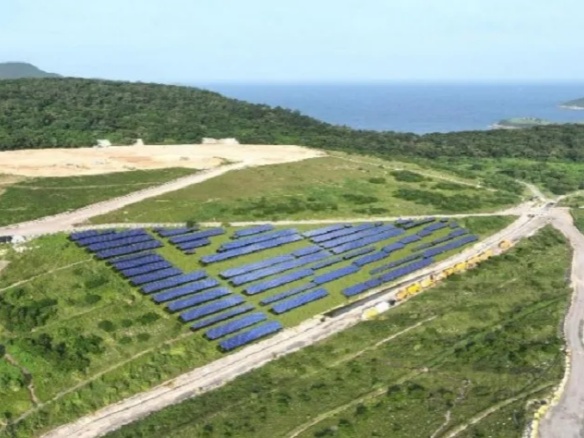 全球足迹 | 2025年开始供电！阳光能源为香港首个堆填区光伏发电场供货