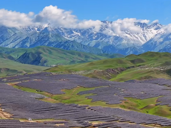 全球足迹 | 1.1GW！阳光能源Giga系列组件赋能亚洲单体最大风电光伏项目